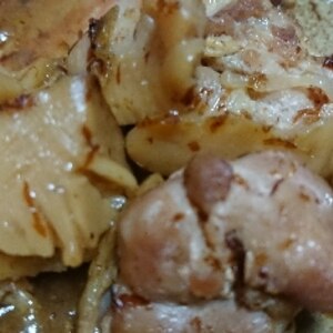 鶏肉とふきの土佐煮